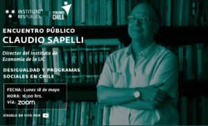 Claudio Sapelli participó en encuentro virtual del Instituto Res Pública