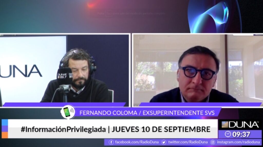 Entrevista a Fernando Coloma en Radio Duna