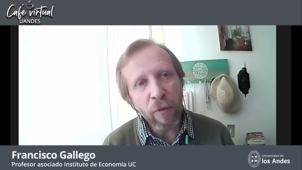 Francisco Gallego participó en seminario virtual sobre el rol de los economistas en la discusión pública