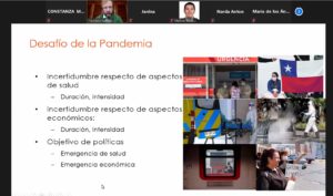 Francisco Gallego participó en webinar sobre los efectos económicos después de la pandemia de PUCP