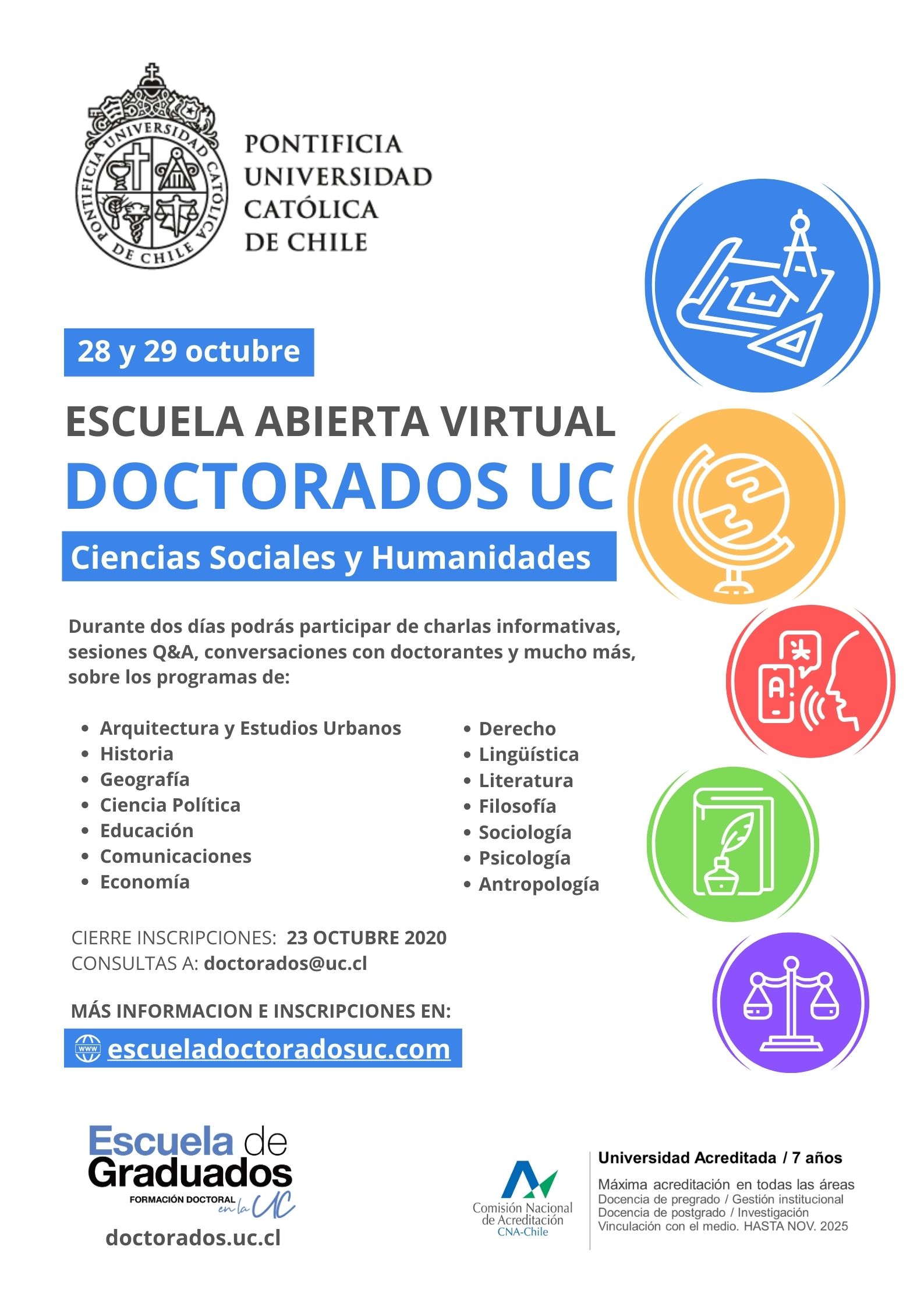 Escuela Abierta Virtual Doctorados UC