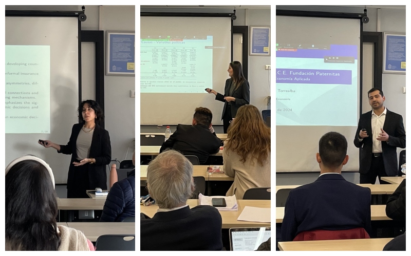 Alumnos de Magíster del Instituto de Economía realizan exitosas presentaciones de tesis y proyecto profesional