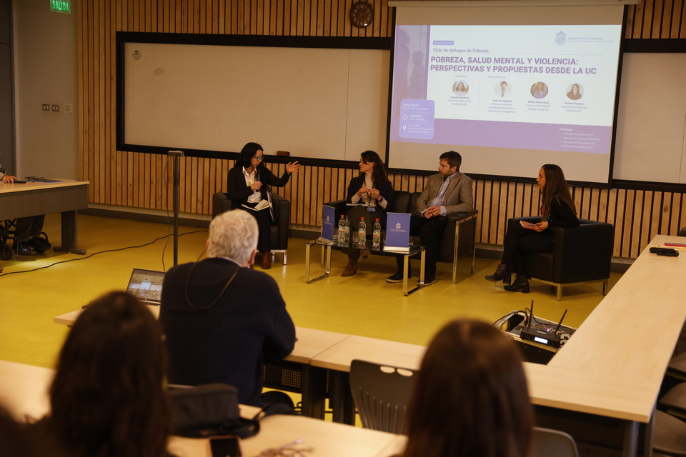 Instituto de Economía UC lanza su primer encuentro interdisciplinario del Ciclo de Diálogos de Pobreza